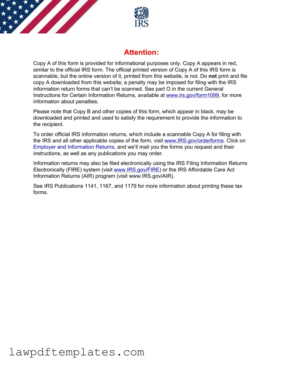 Fillable 1099 Nec Template
