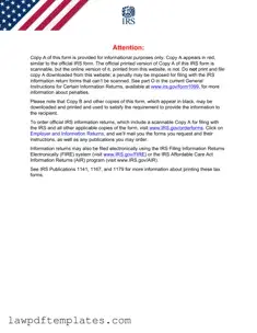 Fillable 1099 Nec Template