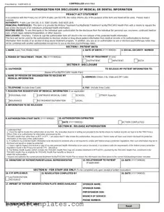 Fillable DD 2870 Template