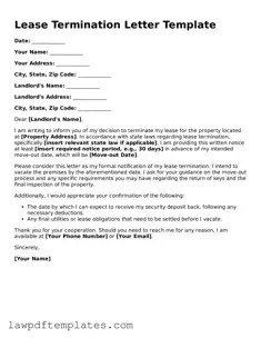 Attorney-Approved Lease Termination Letter Document