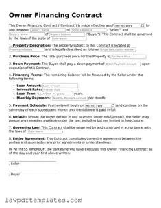 Attorney-Approved Owner Financing Contract Document