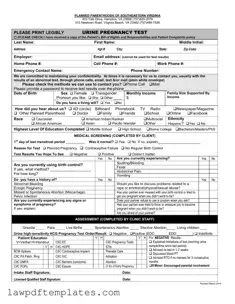 Fillable Planned Parenthood Proof Template
