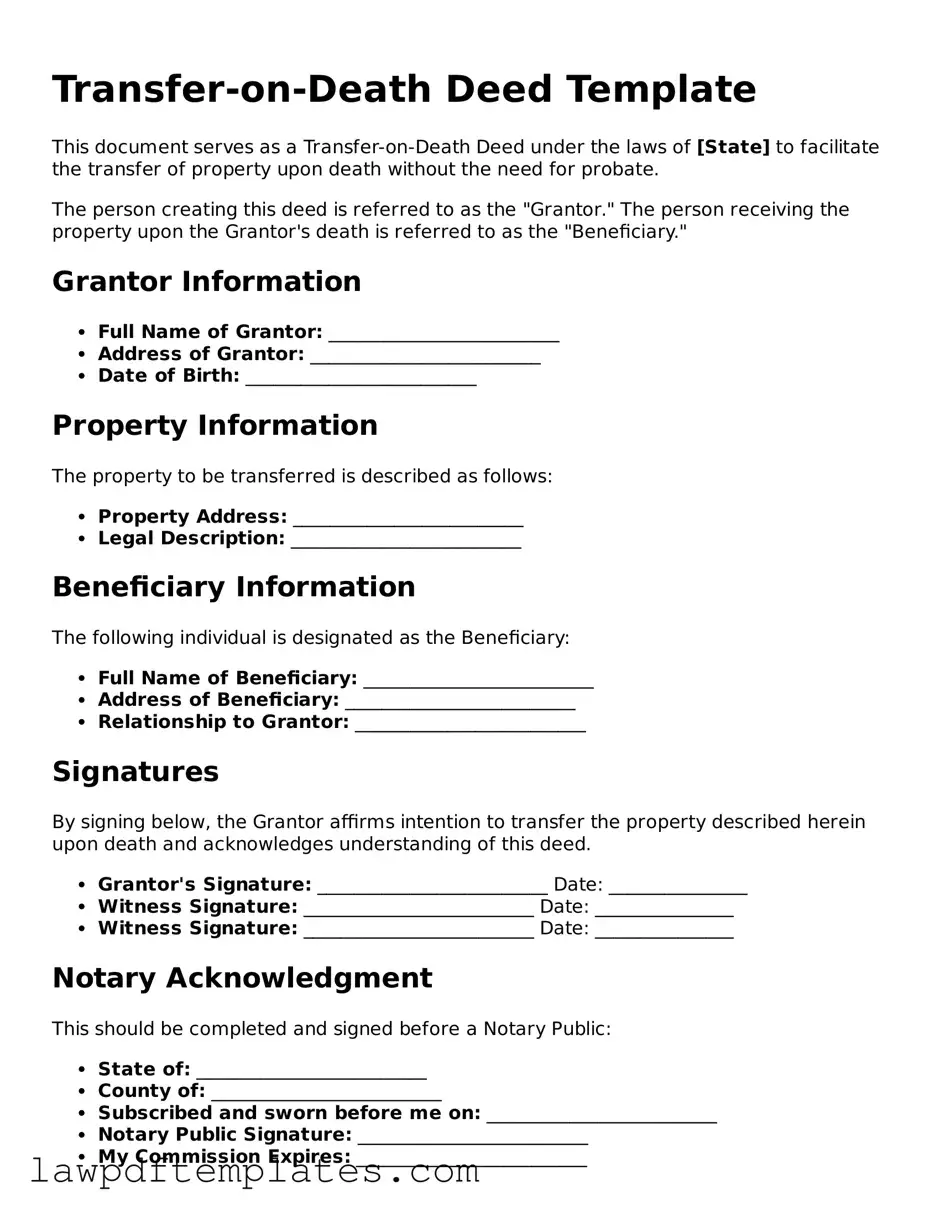 Attorney-Approved Transfer-on-Death Deed Document